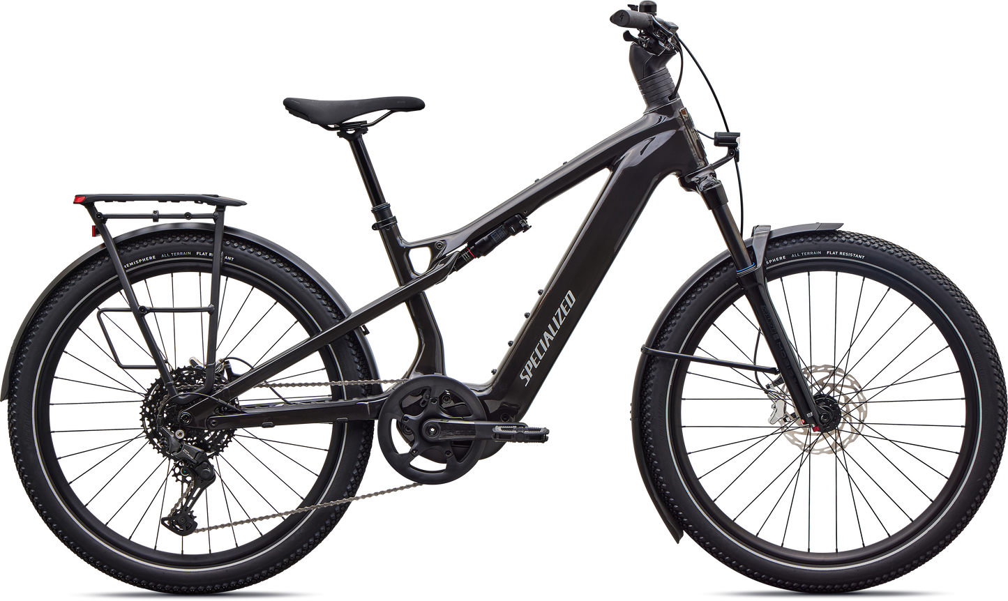 BIKE-HERO::293144::Gloss Obsidian / Satin Silver Dust Frost