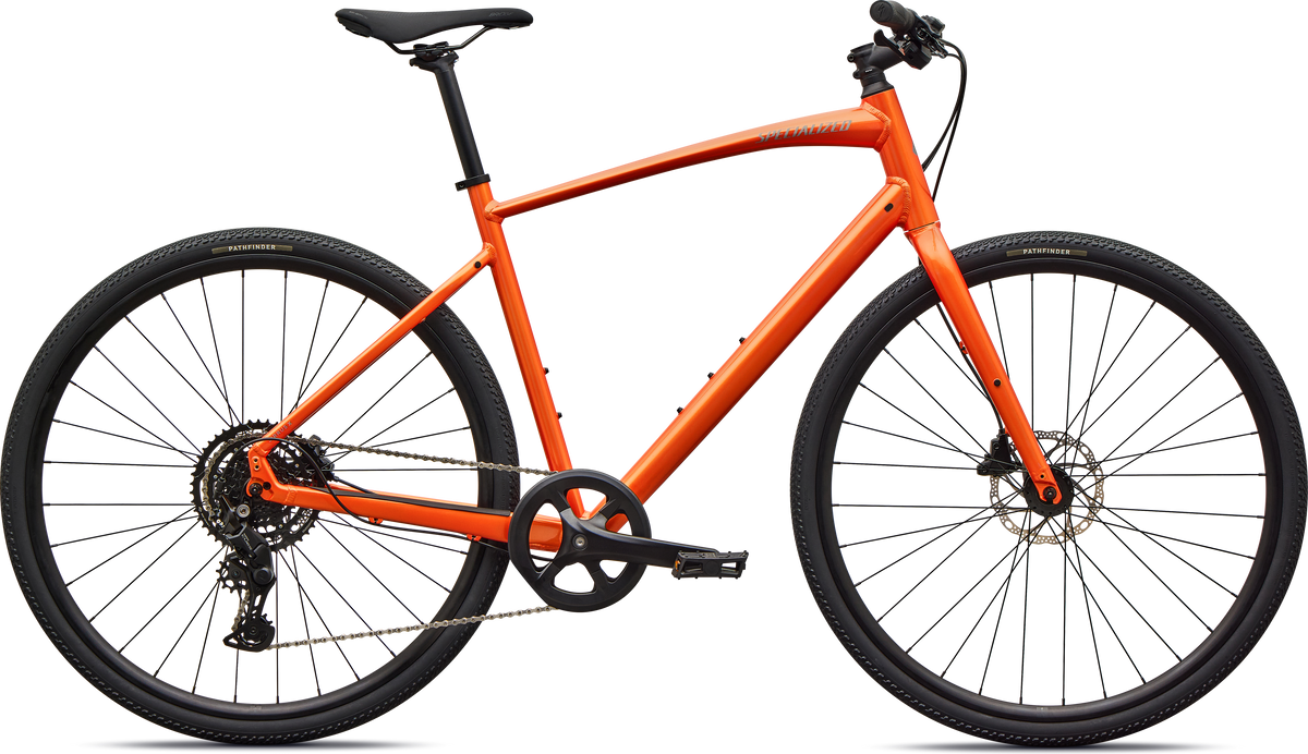BIKE-HERO::4263364::Gloss Tangerine / Shadow Silver Frost Reflective