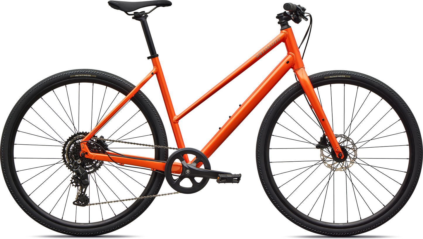 BIKE-HERO::4295241::Gloss Tangerine / Shadow Silver Frost Reflective