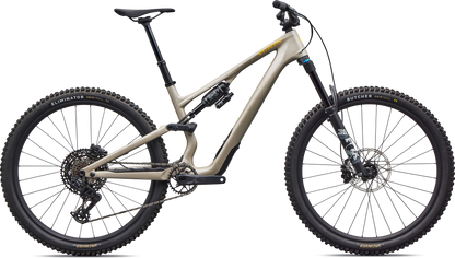 Specialized Stumpjumper 15 EVO Comp AXS – Satin Sandstone Metallic / California Sunshine