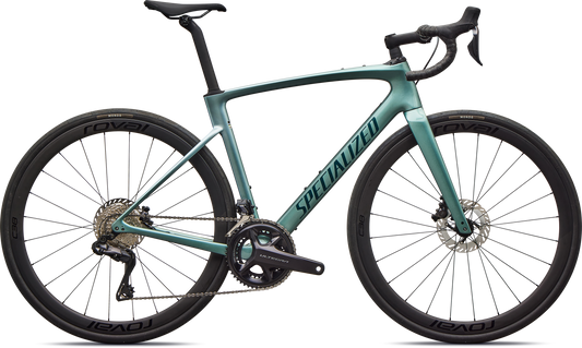 Specialized Roubaix SL8 Expert Di2 – Gloss Fjord Metallic / Emerald Metallic
