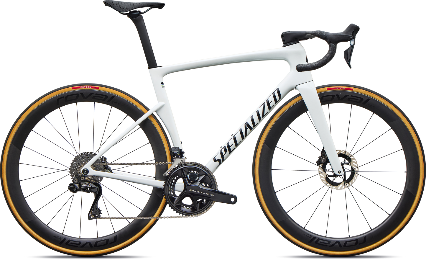 Specialized Tarmac SL9 S-Level Di2 – Gloss White Silver Metallic / Tarmac Black