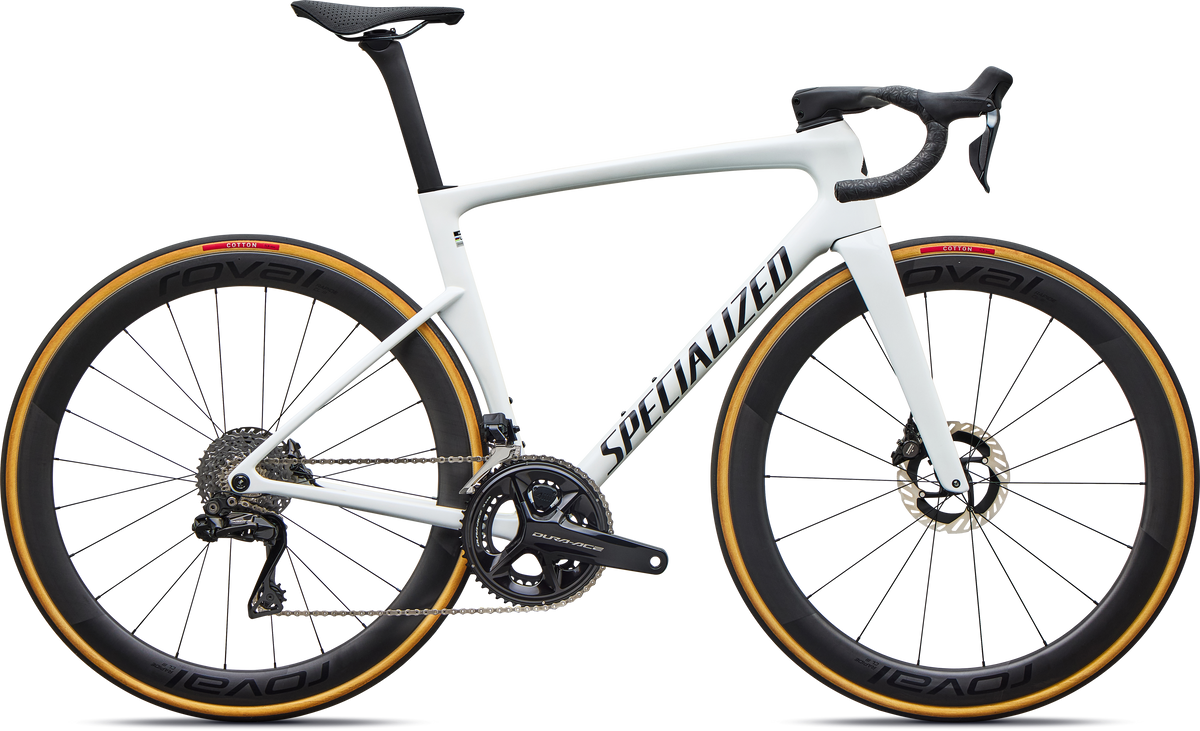 Specialized Tarmac SL9 S-Level Di2 – Gloss White Silver Metallic / Tarmac Black