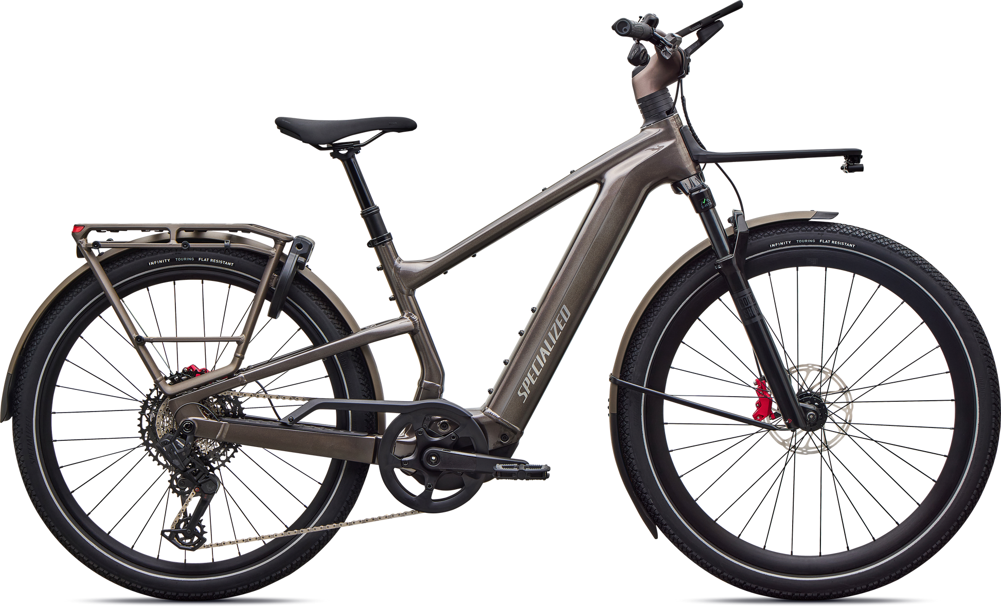 BIKE-HERO::293069::Gloss Warm Smoke Metallic / Satin Brushed Chrome