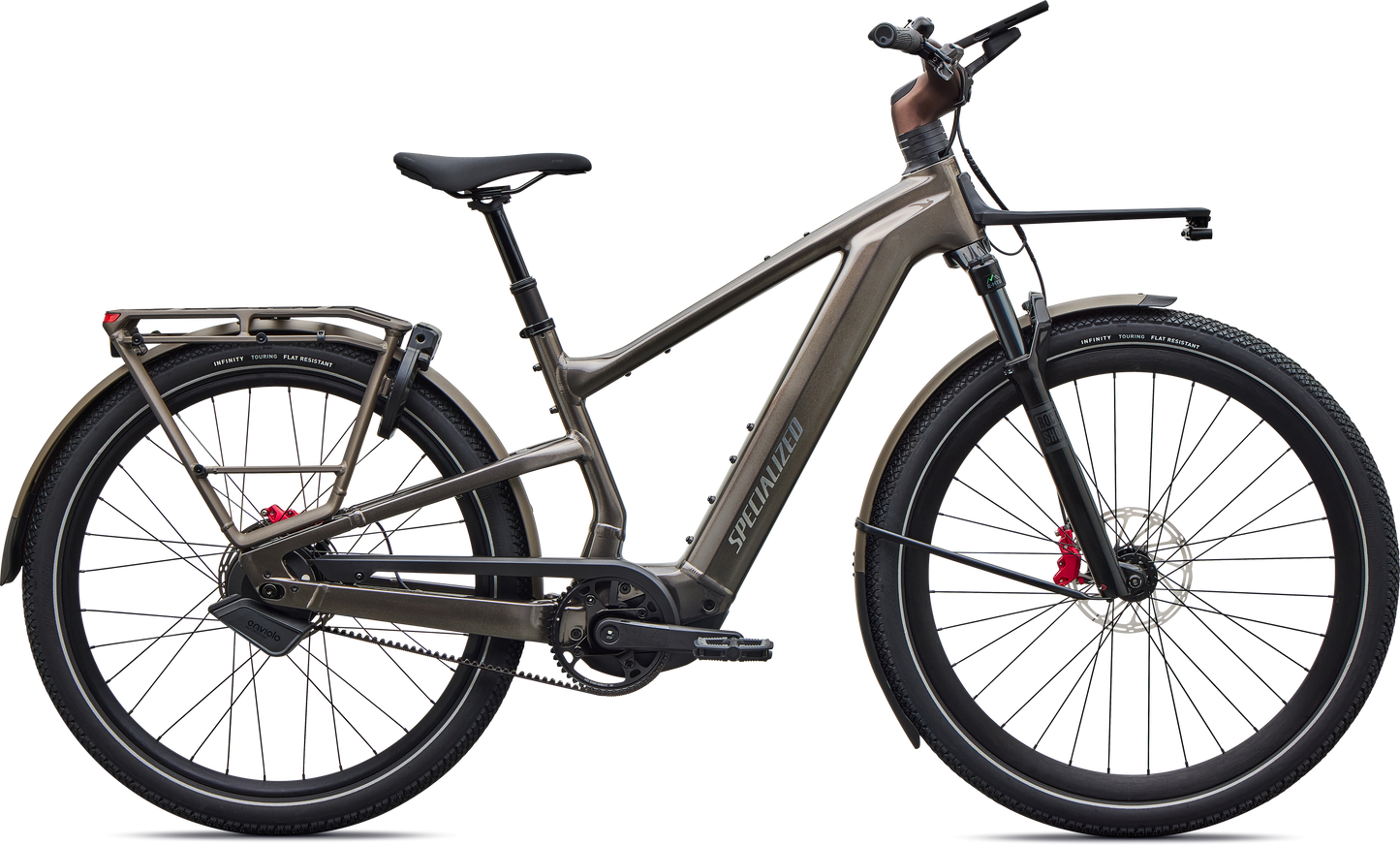 BIKE-HERO::293981::Gloss Warm Smoke Metallic / Satin Brushed Chrome