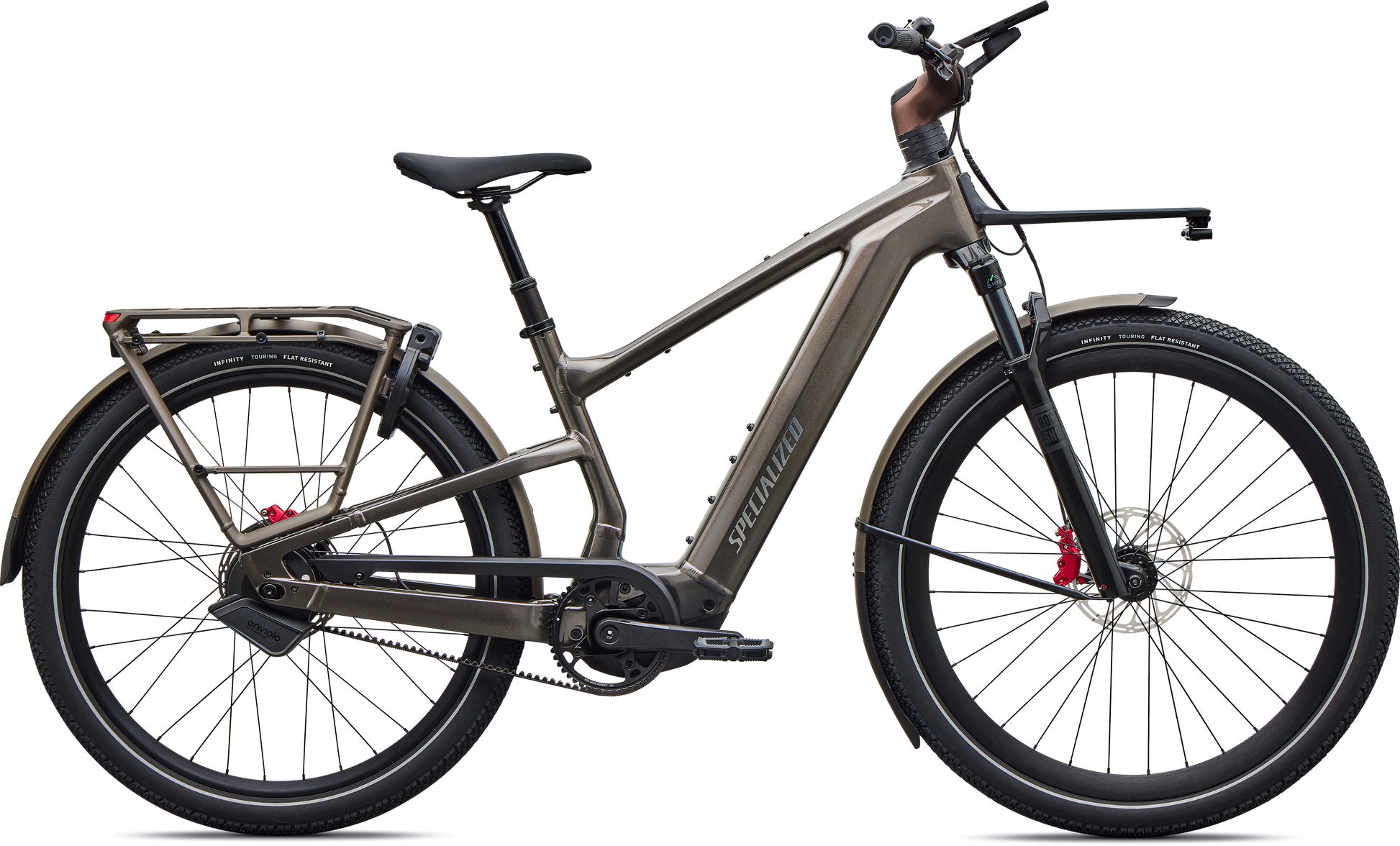BIKE-HERO::293981::Gloss Warm Smoke Metallic / Satin Brushed Chrome