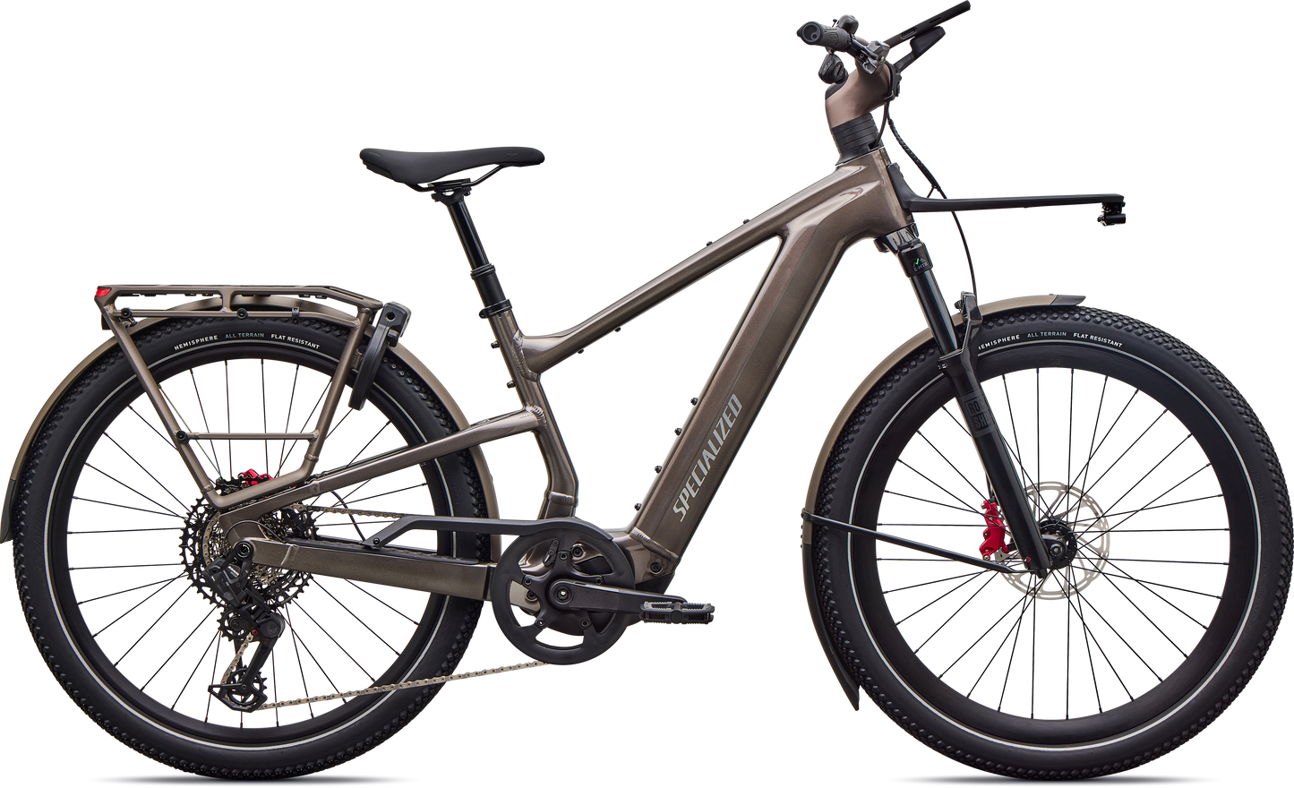 BIKE-HERO::293066::Gloss Warm Smoke Metallic / Satin Brushed Chrome