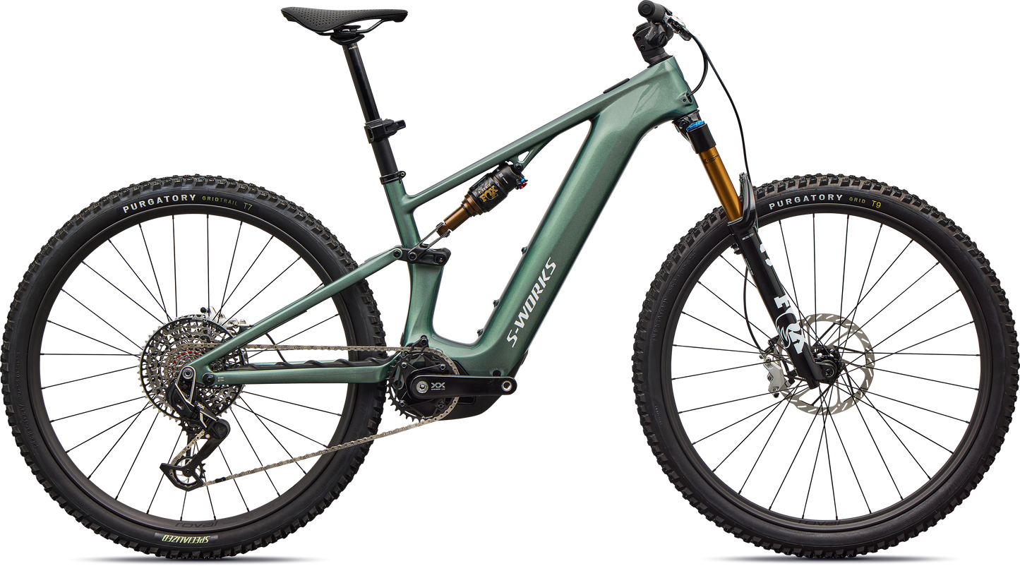 Specialized S-Works Turbo Levo R – Gloss Premium Fjord Metallic / White