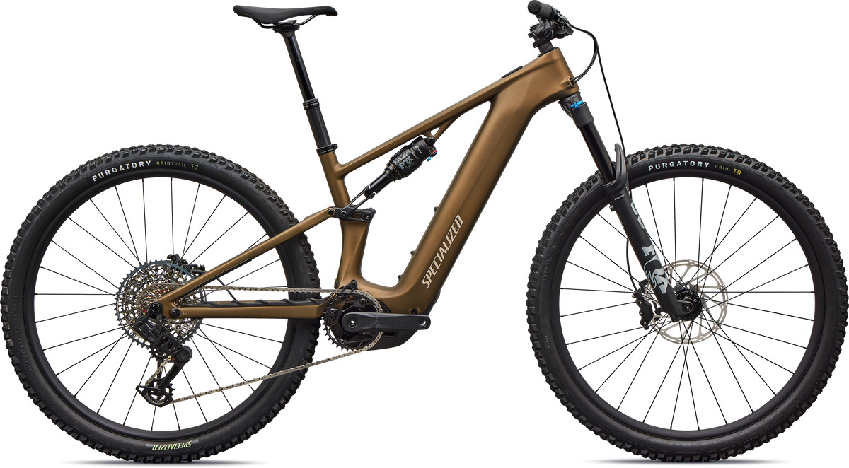 Specialized Turbo Levo R Comp – Satin Burnt Gold Metallic / Sandstone Metallic