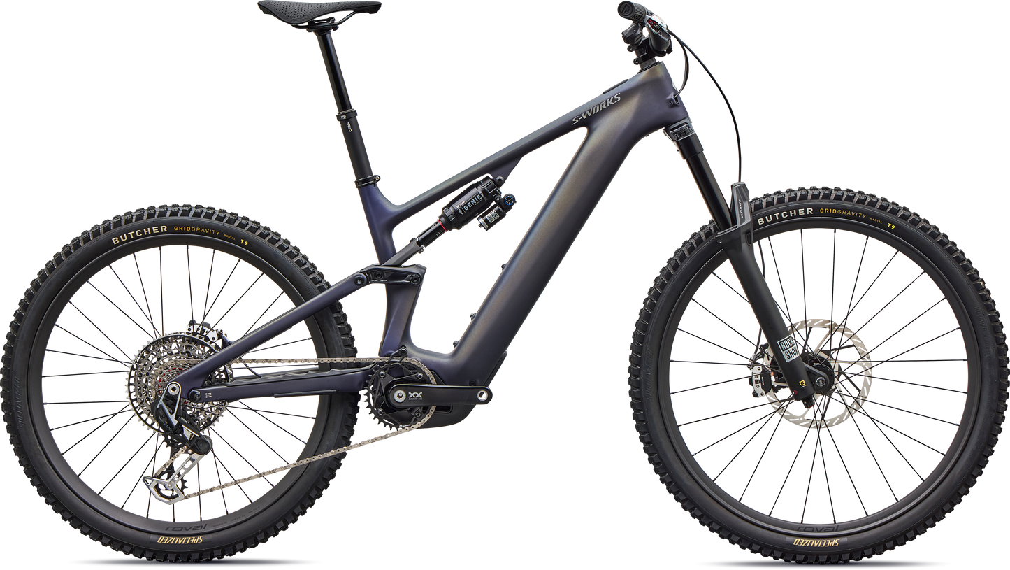 Specialized S-Works Turbo Levo 4 – Satin Blue Tint / Chrome