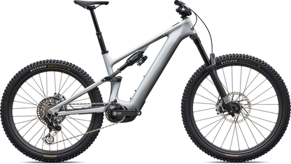 Specialized S-Works Turbo Levo 4 – Satin Silver Dust / Black Pearl / Gloss Chrome