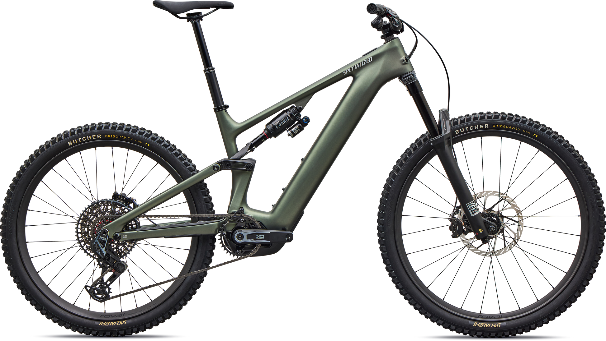 Specialized Turbo Levo 4 Pro – Satin Bottle Green / Silver Dust