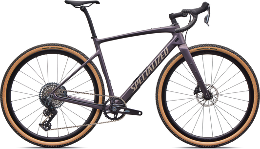 Specialized Diverge 4 Expert Carbon AXS 2026 – Satin Nebula Metallic / Sandstone Metallic