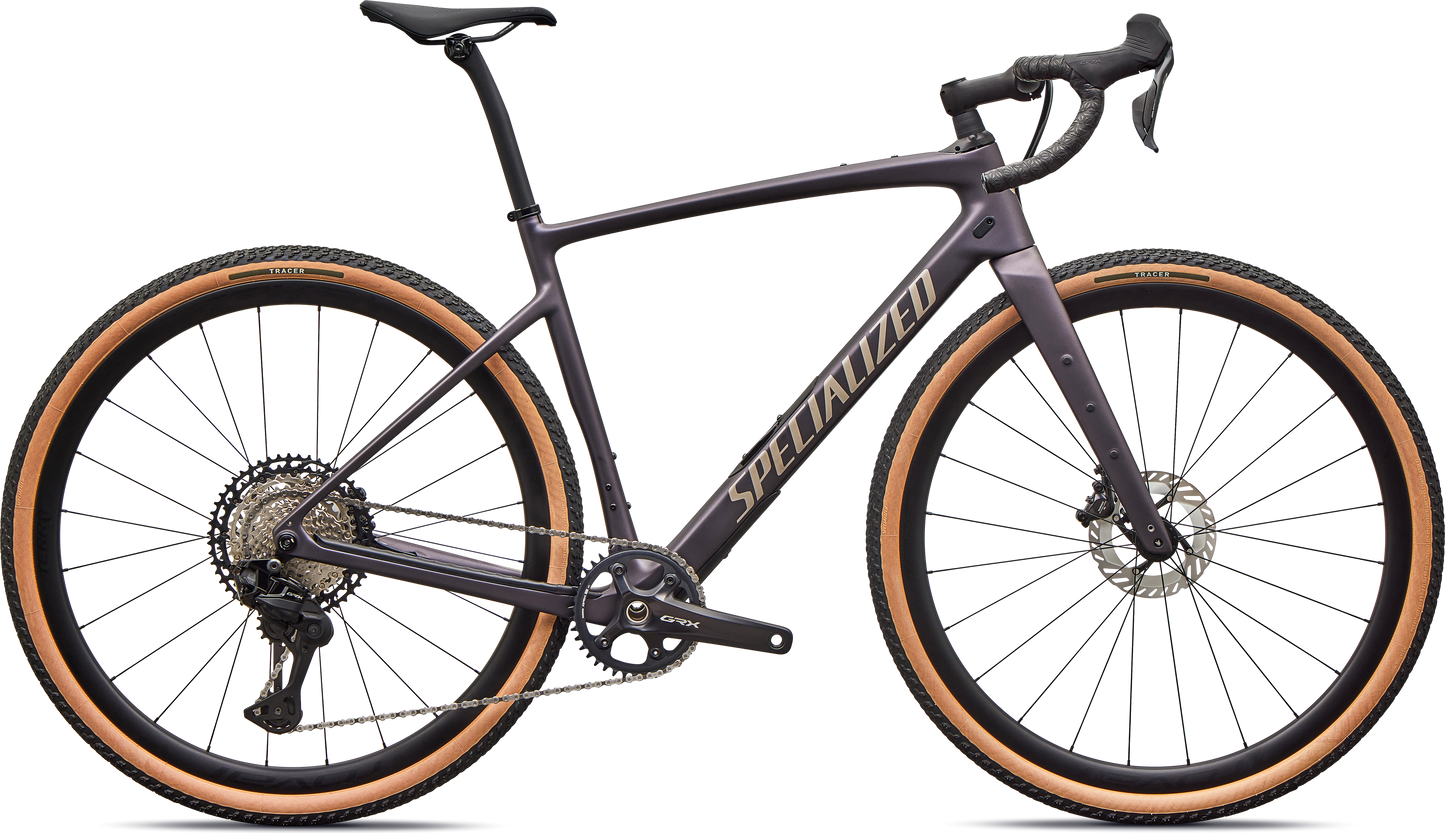 Specialized Diverge 4 Expert Carbon Di2 2026 – Satin Nebula Metallic / Sandstone Metallic