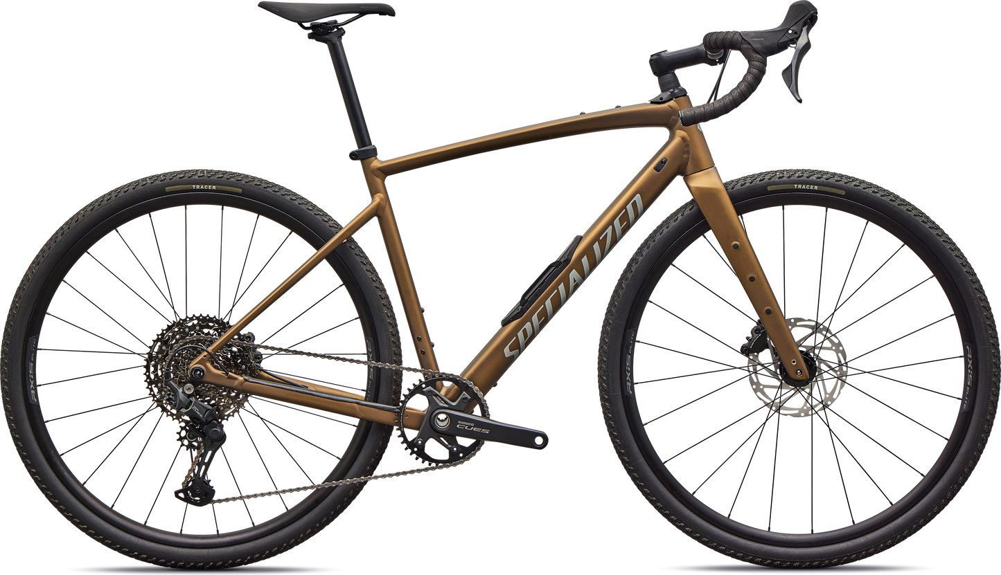 Specialized Diverge 4 Sport Alloy 2026 – Satin Burnt Gold Metallic / Shadow Silver