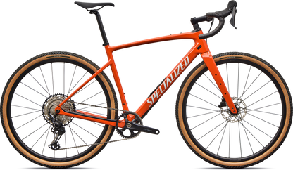 Specialized Diverge 4 Sport Carbon 2026 – Gloss Deep Orange / Dune White