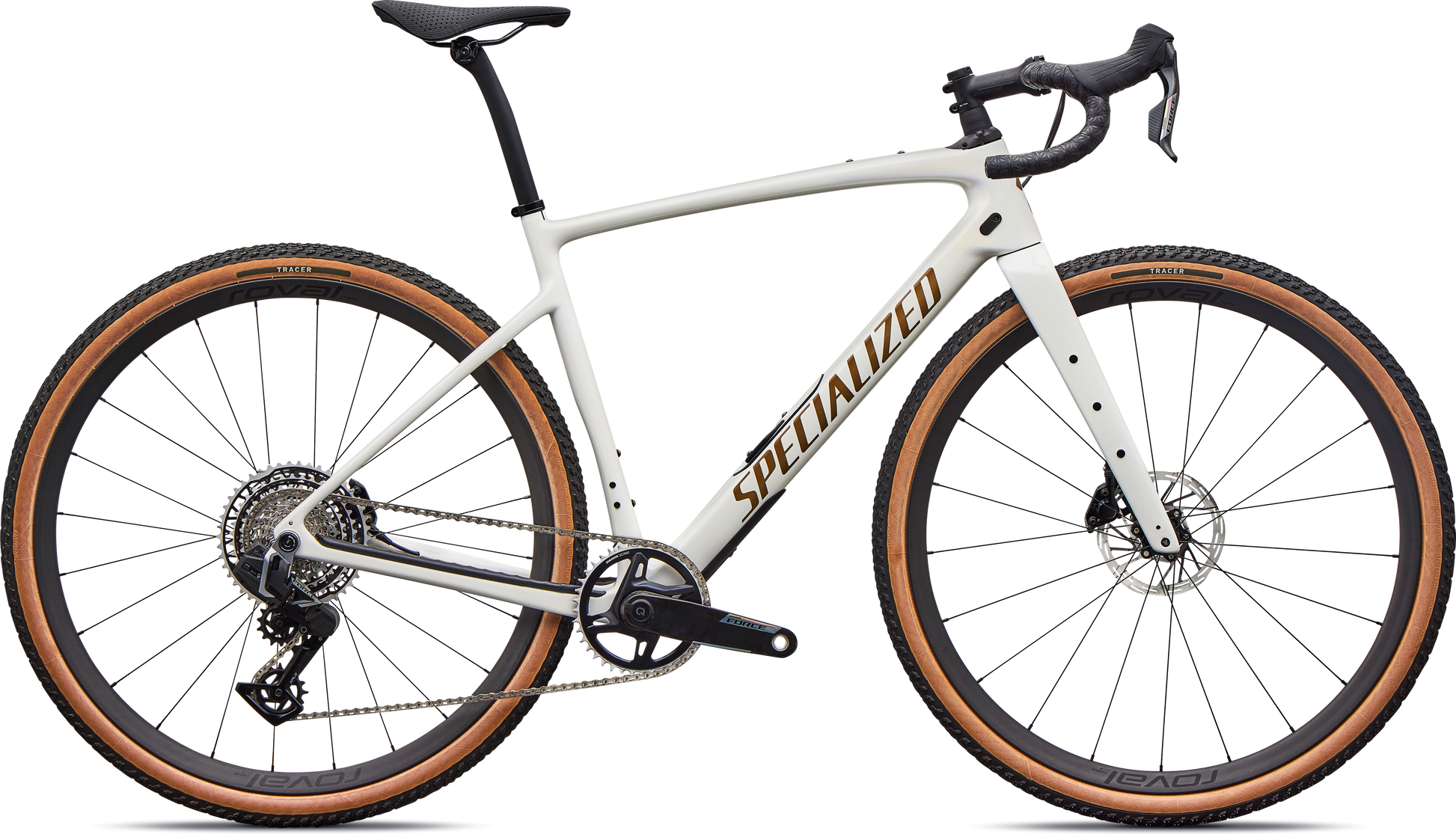 Specialized Diverge 4 Pro Carbon AXS 2027 – Gloss Dune White / Gold Pearl / Burnt Gold Metallic