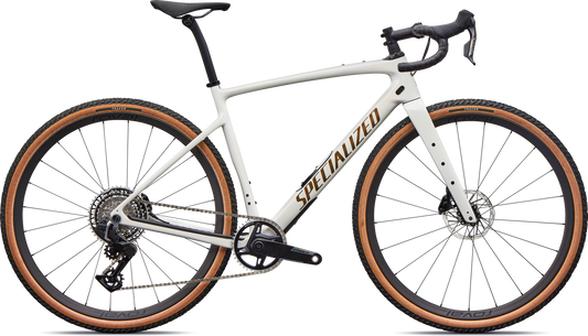 Specialized Diverge 4 Pro Carbon AXS 2027 – Gloss Dune White / Gold Pearl / Burnt Gold Metallic