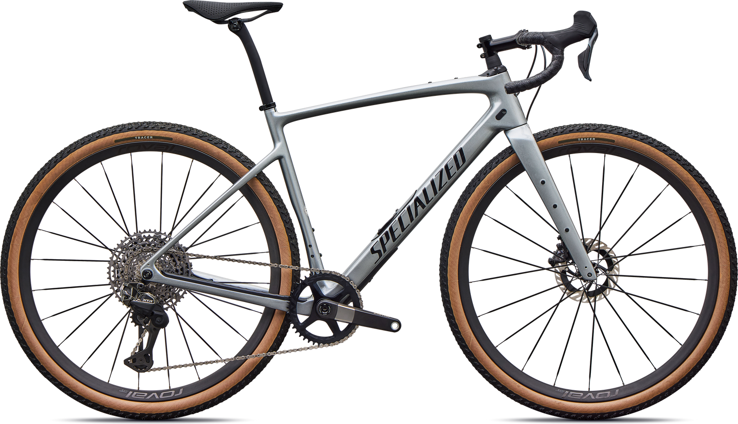 Specialized Diverge 4 Pro Carbon Di2 LTD 2027 – Gloss Shadow Silver / Obsidian Metallic