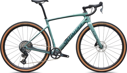 Specialized Diverge 4 Expert Carbon AXS 2027 – Gloss Fjord Metallic / Emerald Metallic