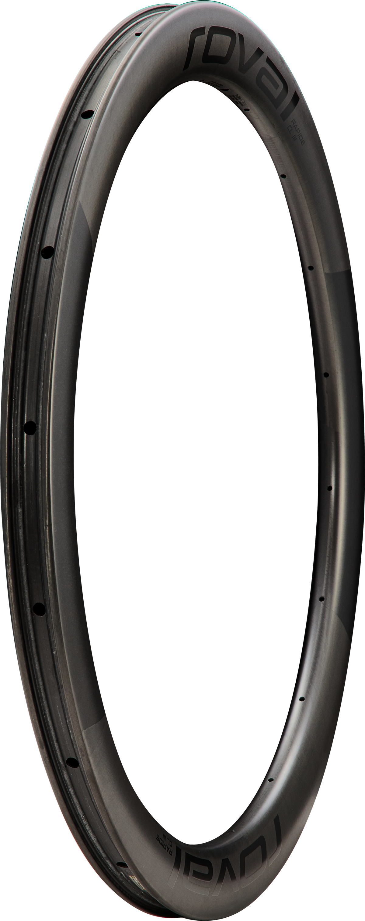 Specialized Rim My26 Rapide Cl Iii, 700c, Front, 18h, Disc, 21mm Internal, 51mm Depth (Cr2472) - Satin Carbon W/ Black Dcl