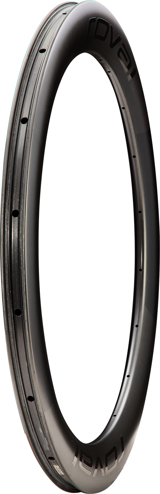 Specialized Rim My26 Rapide Sprint Clx, 700c, Front, 18h, 21mm Internal, 63mm Depth (Cr2374) - Satin Carbon W/ Black Chrome Dcl
