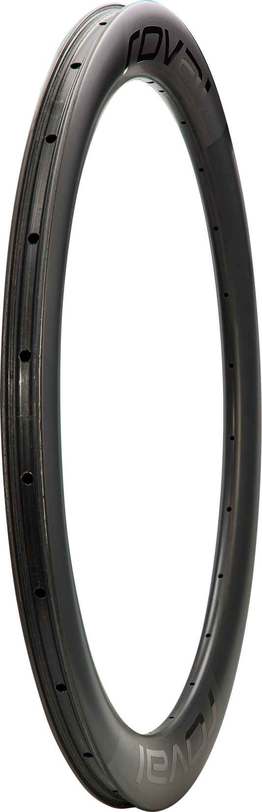 Specialized Rim My26 Rapide Sprint Clx, 700c, Rear, 24h, 21mm Internal, 58mm Depth (Cr2375) - Satin Carbon W/ Black Chrome Dcl