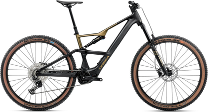 Orbea Rise SL H30 – Diamond Black - Splash Olive Green (Matt)