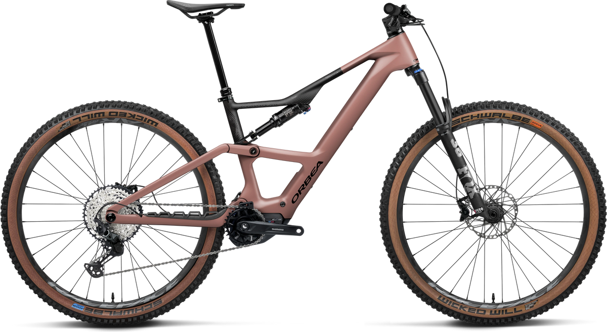 Orbea Rise SL M20 – Desert Rose - Carbon Raw Matt