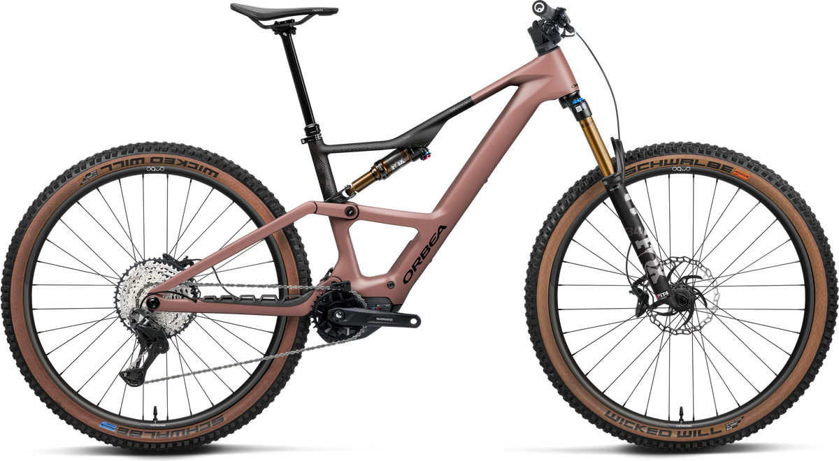 Orbea Rise SL M10 – Desert Rose - Carbon Raw Matt