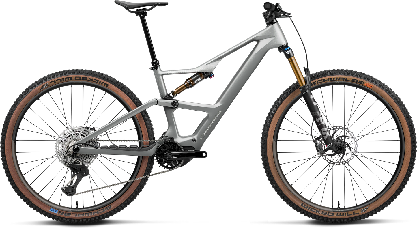 Orbea Rise SL M-LTD – Smooth Silver Matt - Titan Gloss