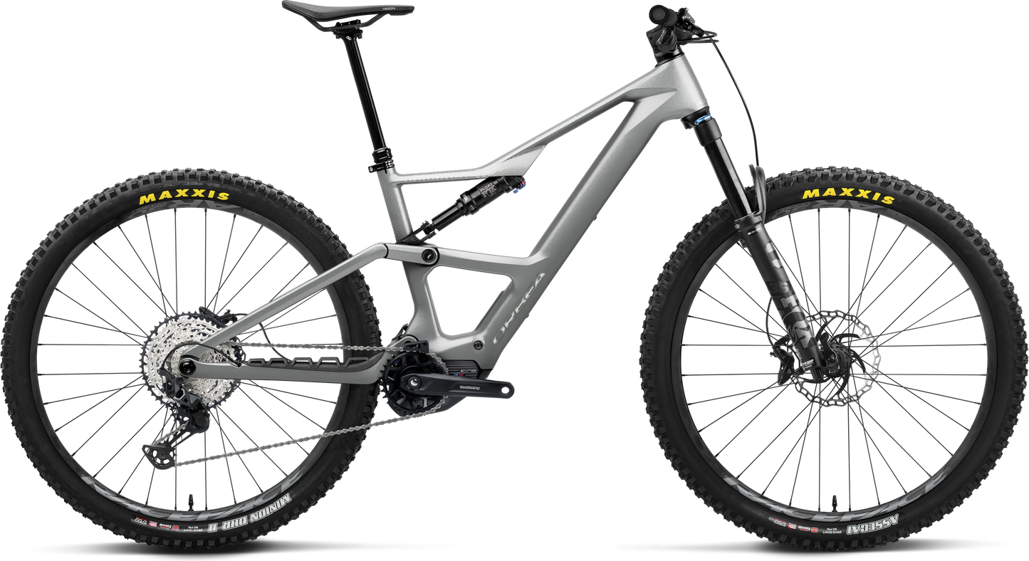Orbea Rise LT M20 – Smooth Silver Matt - Titan Gloss