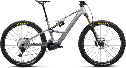 Orbea Rise LT M10 – Smooth Silver Matt - Titan Gloss