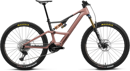 Orbea Rise LT M-TEAM – Desert Rose - Carbon Raw Matt