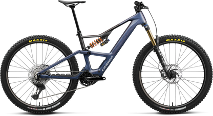 Orbea Rise LT M-TEAM – Tanzanite Carbon View - Carbon Raw Matt