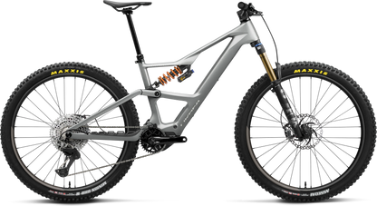 Orbea Rise LT M-TEAM – Smooth Silver Matt - Titan Gloss