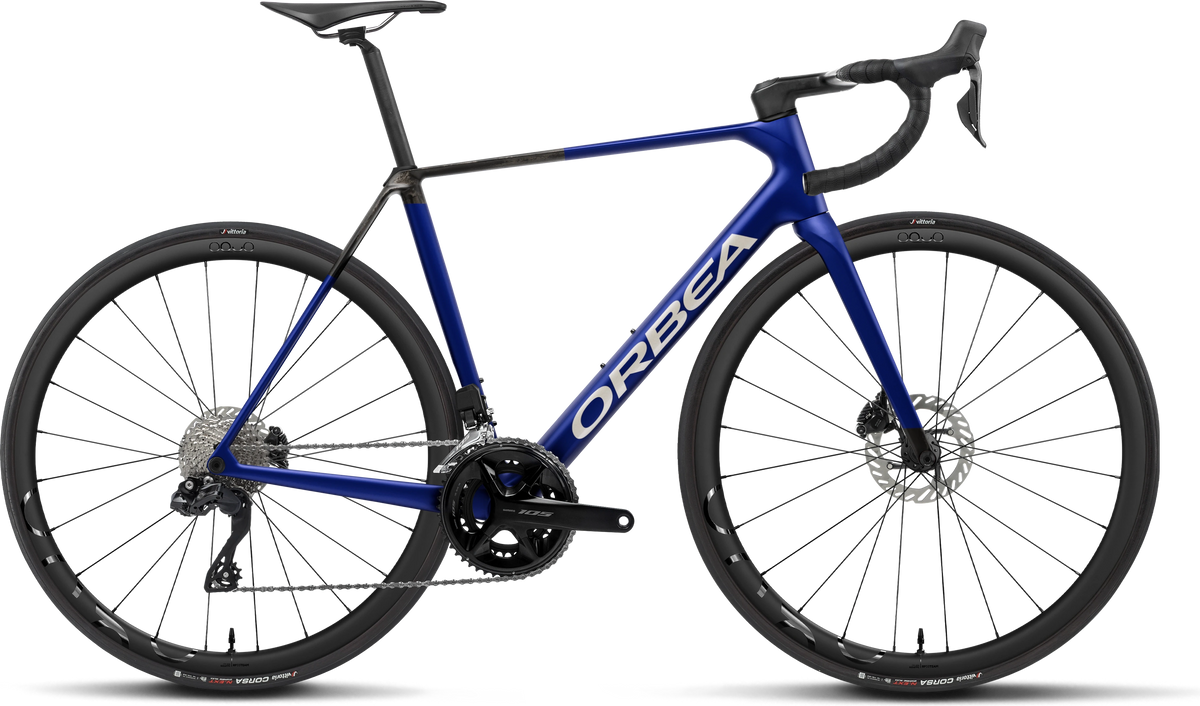 Orbea Orca M35i – Cobalt Blue - Carbon Raw (Matt)