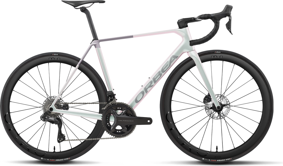 Orbea Orca M20i Team – Iris White (Gloss) - Lilac (Matt)