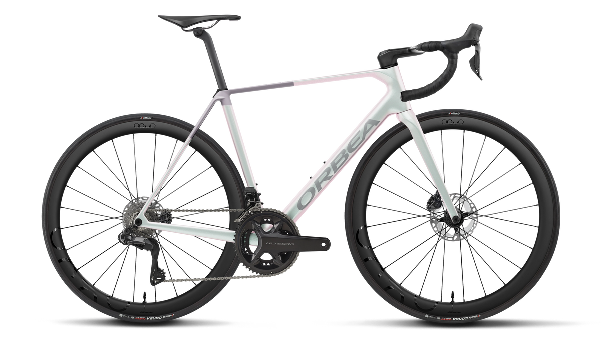 Orbea Orca M20i Team – Iris White (Gloss) - Lilac (Matt)