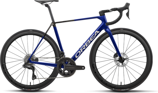 Orbea Orca M20i Team – Cobalt Blue - Carbon Raw (Matt)