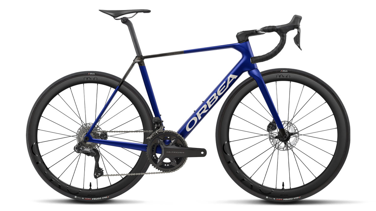 Orbea Orca M20i Team – Cobalt Blue - Carbon Raw (Matt)