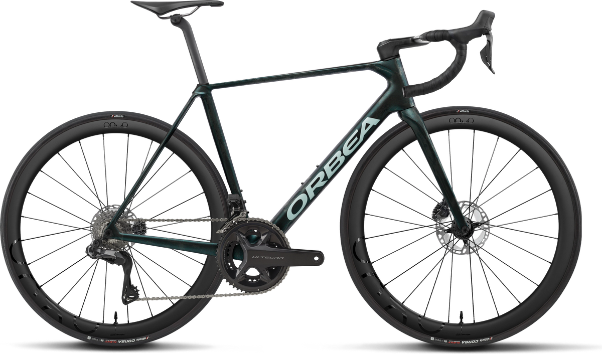 Orbea Orca M20i Team – Escape Green - Carbon View Matt