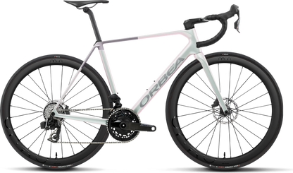 Orbea Orca M21e Team – Iris White (Gloss) - Lilac (Matt)