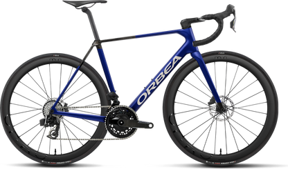 Orbea Orca M21e Team – Cobalt Blue - Carbon Raw (Matt)