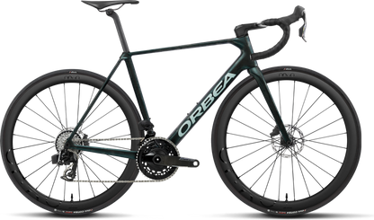 Orbea Orca M21e Team – Escape Green - Carbon View Matt
