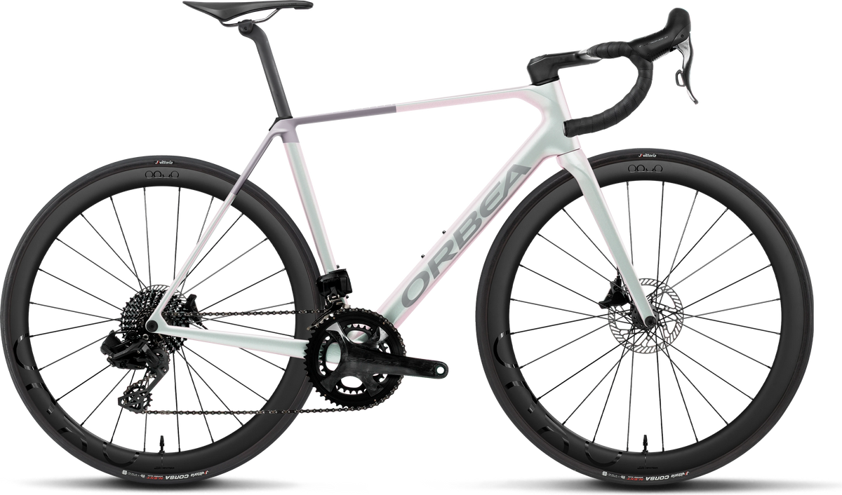 Orbea Orca M22 Team – Iris White (Gloss) - Lilac (Matt)
