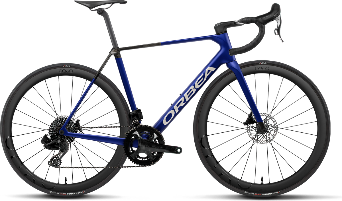 Orbea Orca M22 Team – Cobalt Blue - Carbon Raw (Matt)