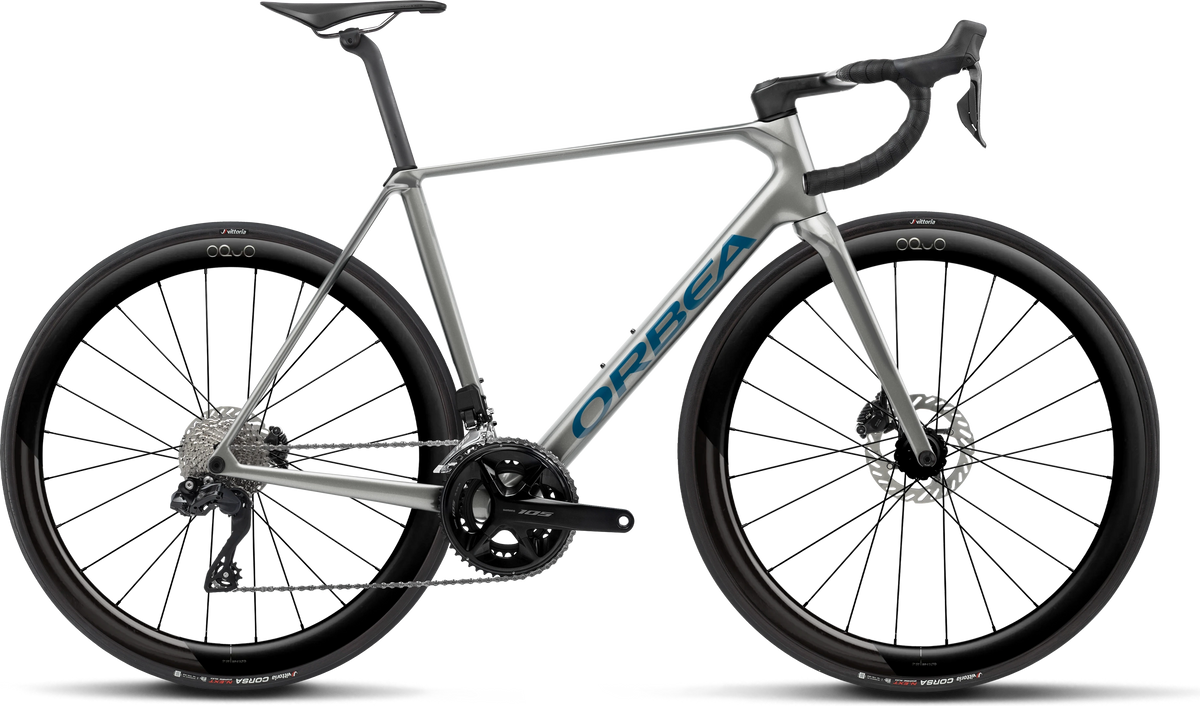 Orbea Orca M30i LTD PWR – Spark Silver - Titan Grey (Gloss)