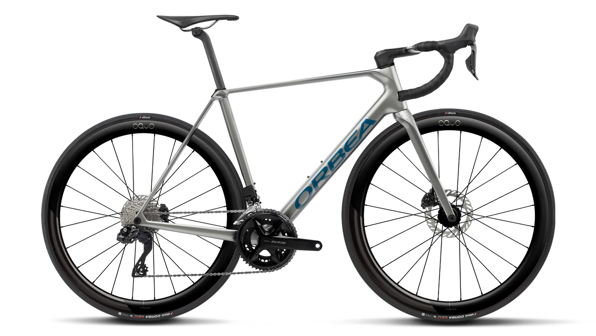 Orbea Orca M30i LTD PWR – Spark Silver - Titan Grey (Gloss)