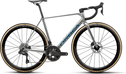 Orbea Orca M20i LTD PWR – Spark Silver - Titan Grey (Gloss)